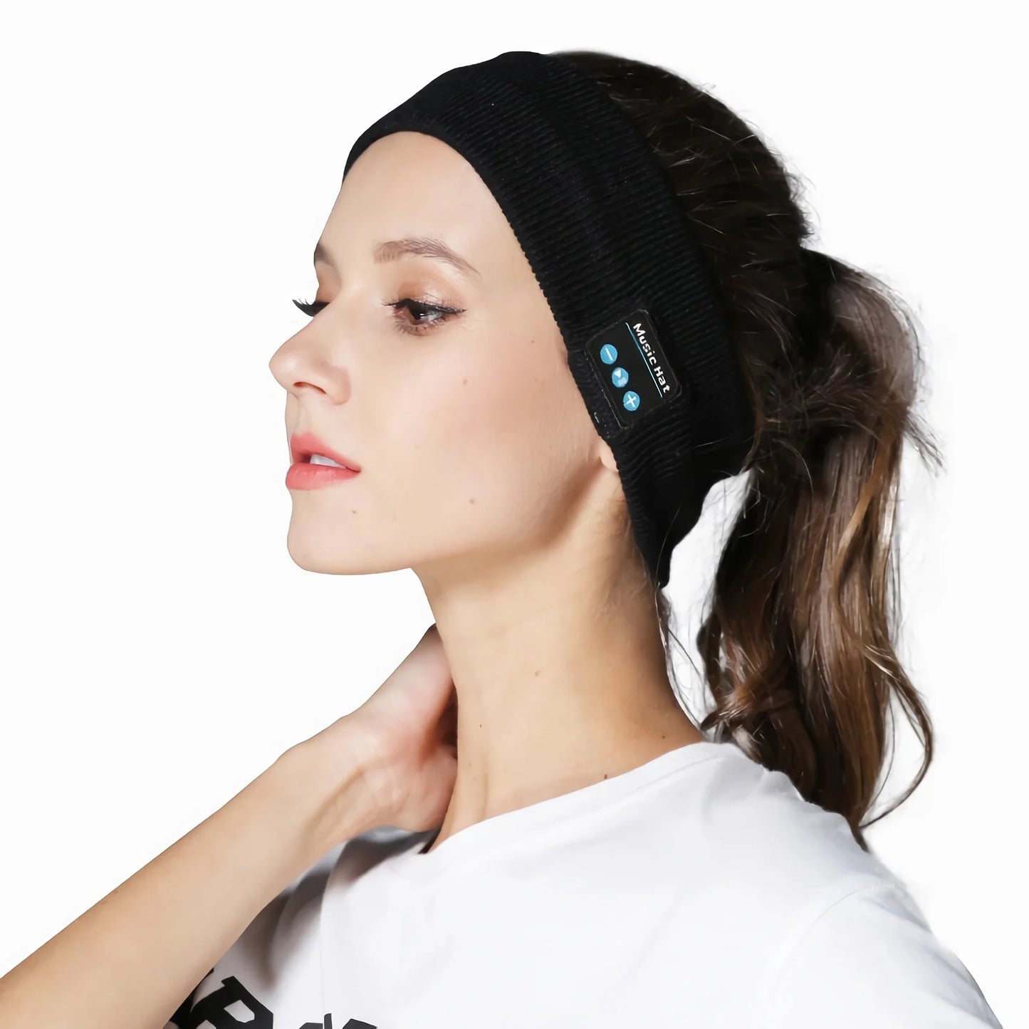 Sleep Headphones,  Bluetooth Headband Music Wireless Elastic W/ HD Stereo Speaker for Sports