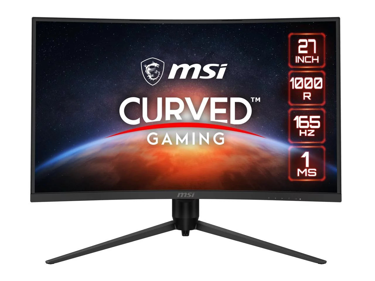 G271CQP E2 27" WQHD 2560 X 1440 (2K) 170 Hz 1Ms Response Time Freesync Premium HDMI CEC Profile Sync Adjustable Stand Curved Gaming Monitor