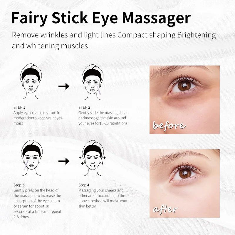 LED Microcurrent Eye Massager Heating Vibration Facial Neck anti Aging Wrinkle Face Lifting Massager Facial Beauty Device